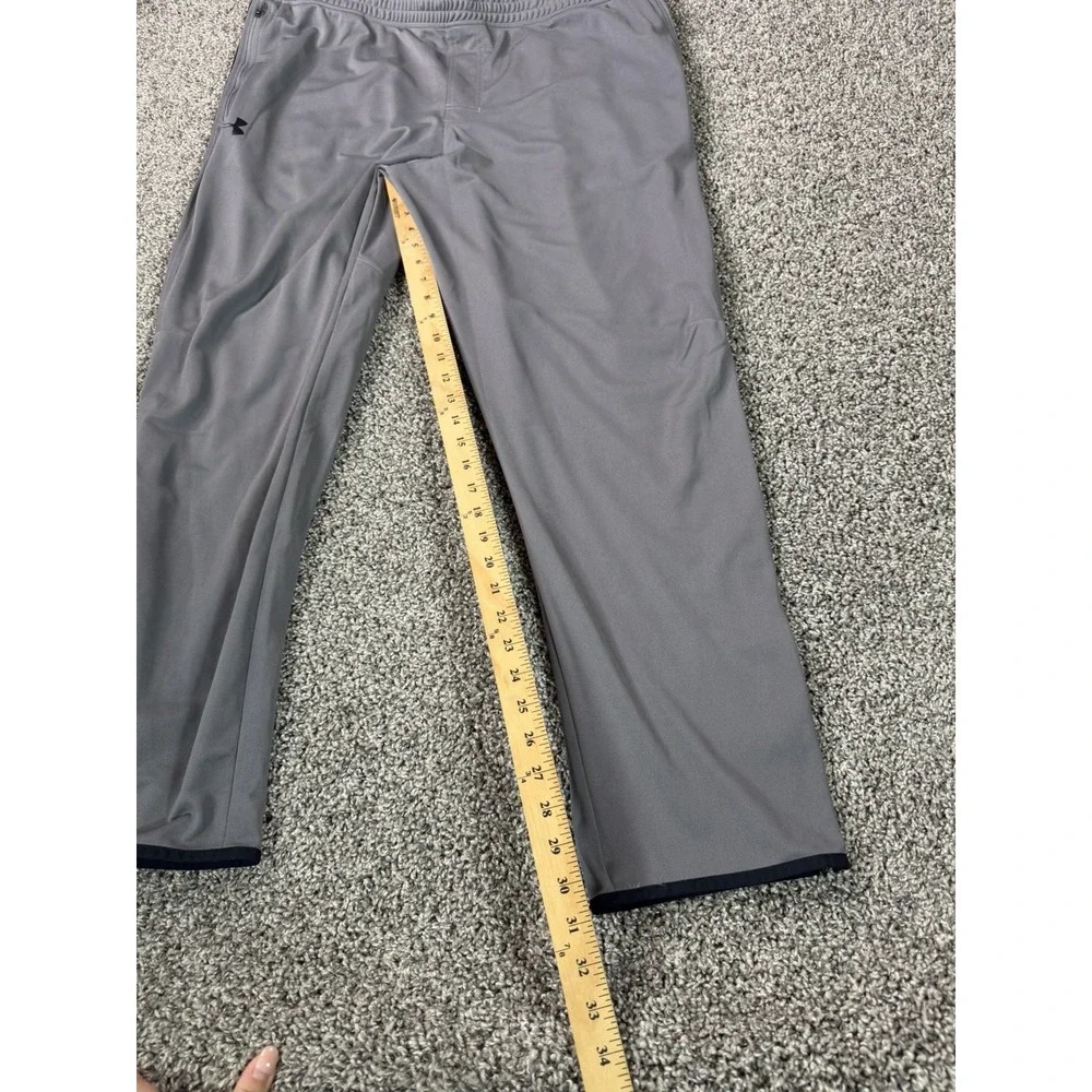Under Armor Tapered Track Pants Men's Size 2XL Gray NWT